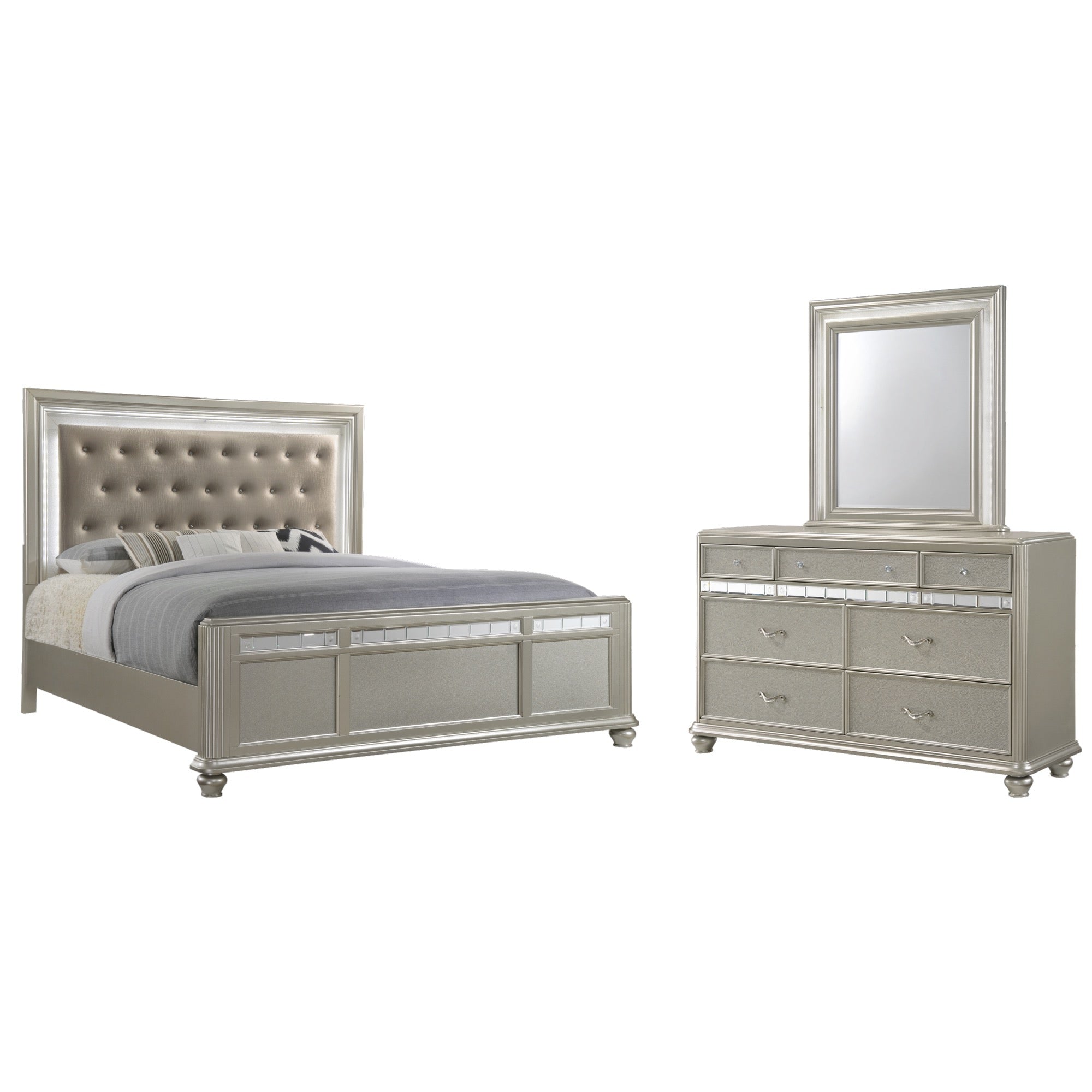 Kaleidoscope King 3 Piece Bedroom Set