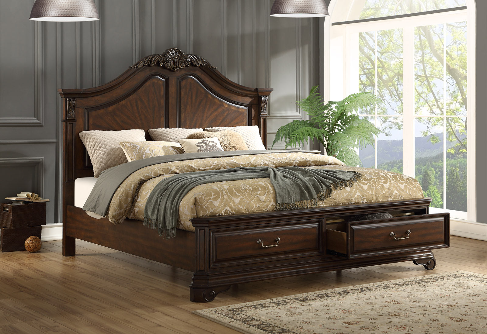 Lyla Queen 3 Piece Storage Bedroom Set