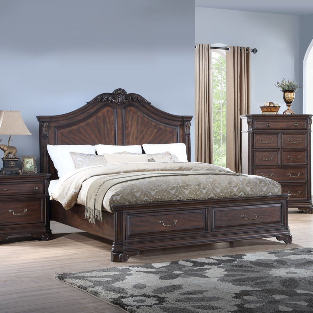 Lyla Storage Bedroom Set, Bedroom Set, Avalon Furniture - Adams Furniture