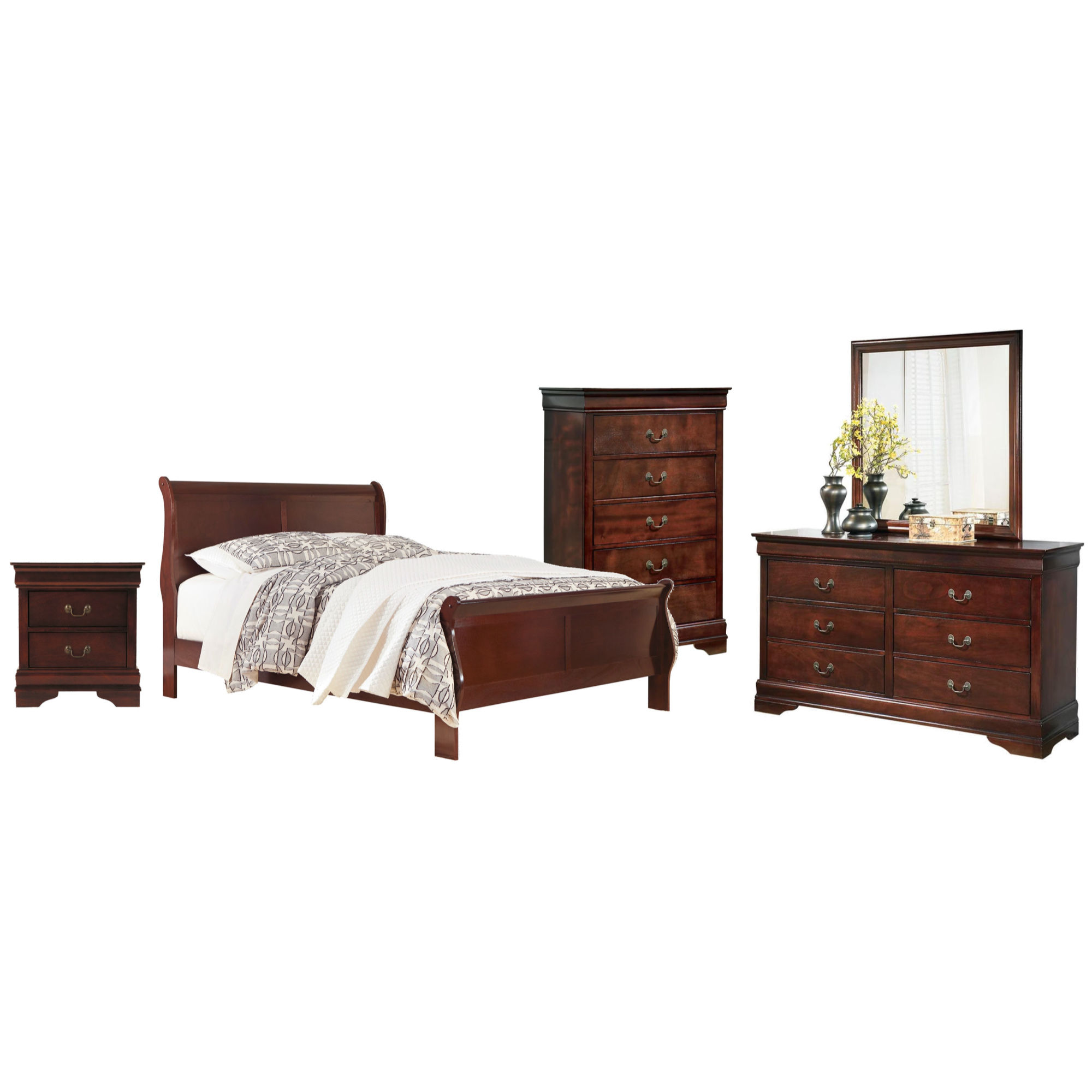 Alexander Queen 5 Piece Bedroom Set