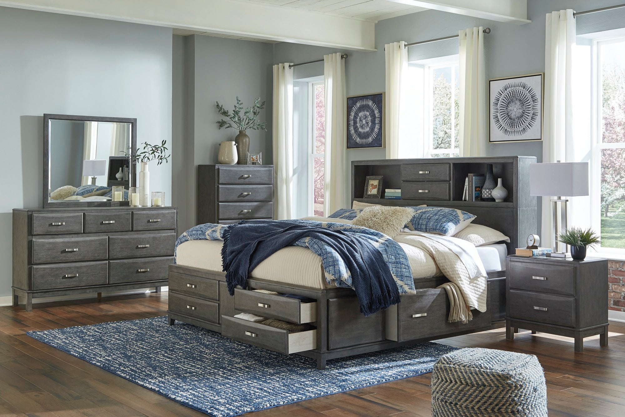 Caitbrook Queen 5 Piece Storage Bedroom Set