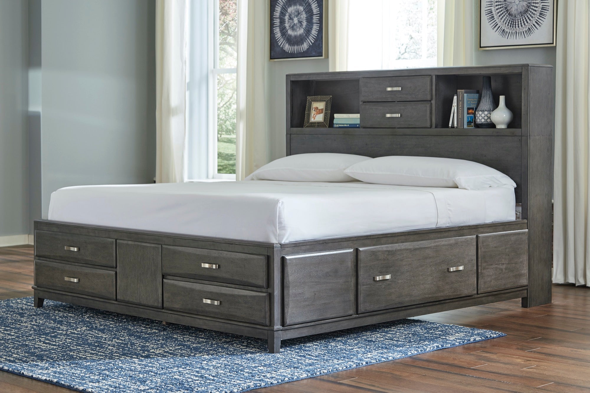 Caitbrook King Storage Bed