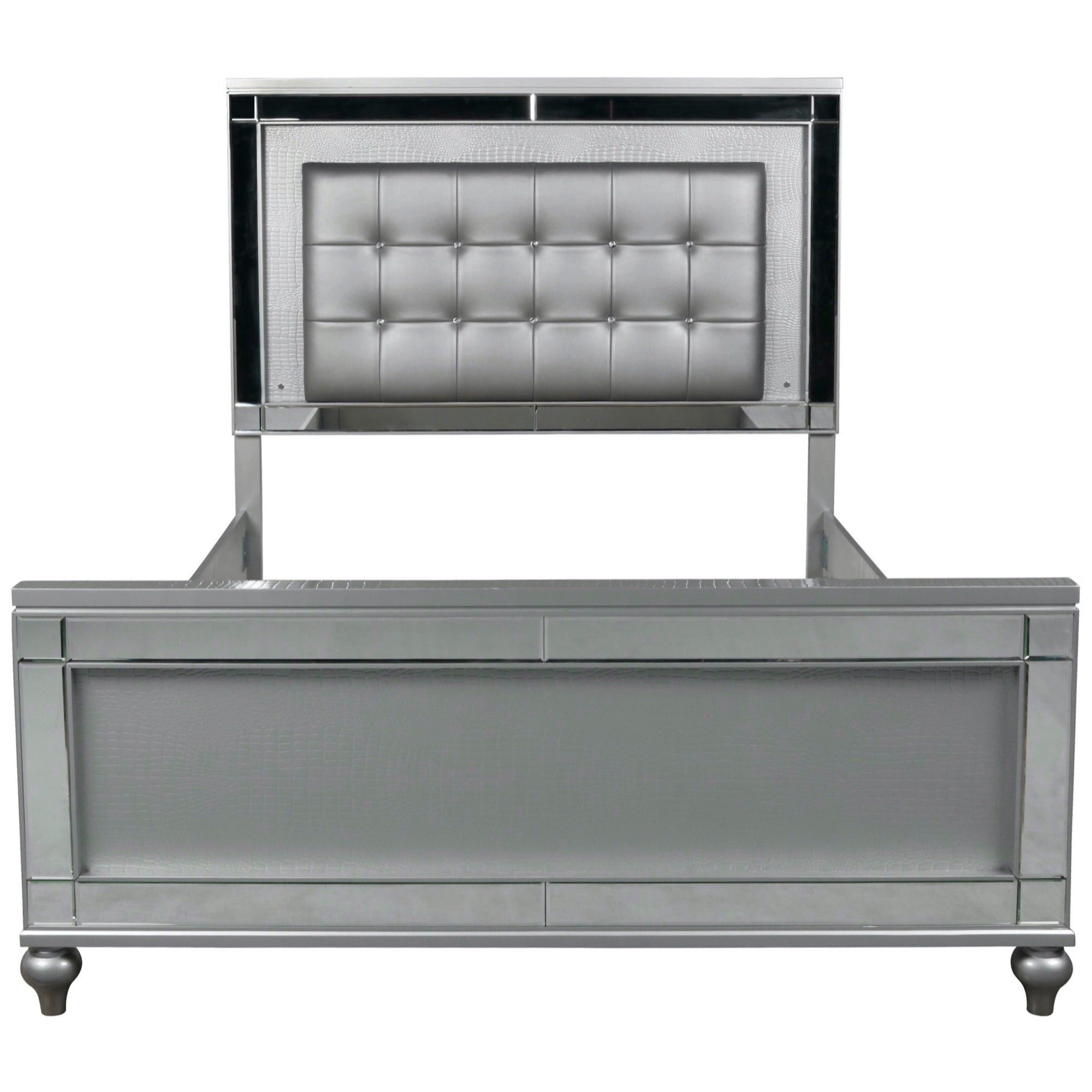 Valentino King Bed with Lighted Headboard