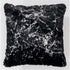 Chryso Black with Silver Foil Pillow