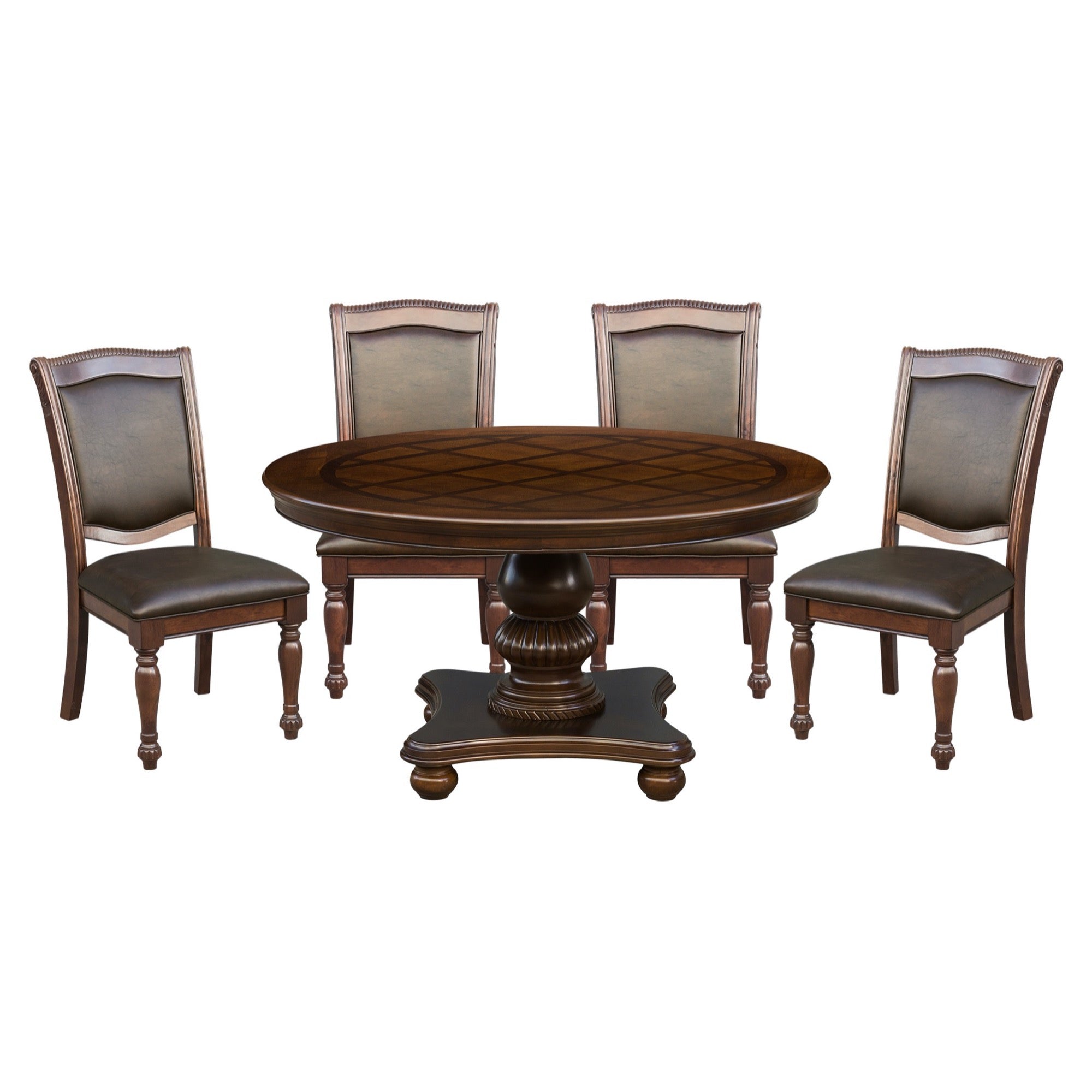 Lordsburg 5 Piece Round Dining Set