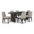 Burkhaus 7 Piece Dining Set