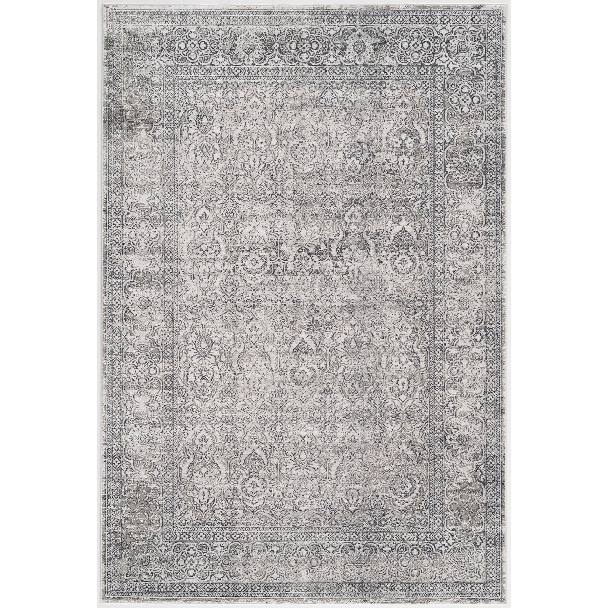 Christian Collection 5x11 Grey Area Rug