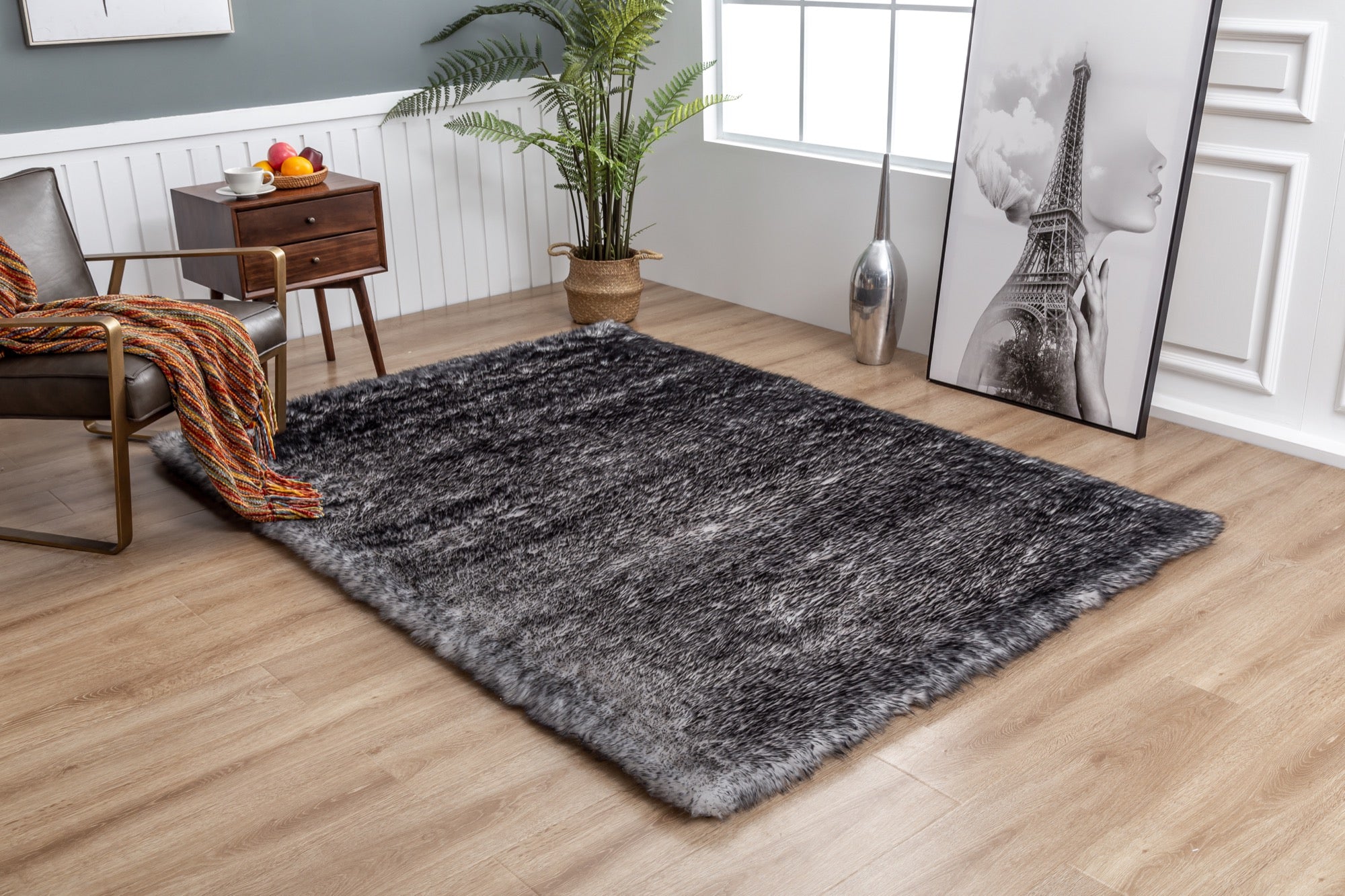 Flokati 5x7 Area Rug