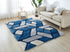 Mateos 5x7 Blue Area Rug