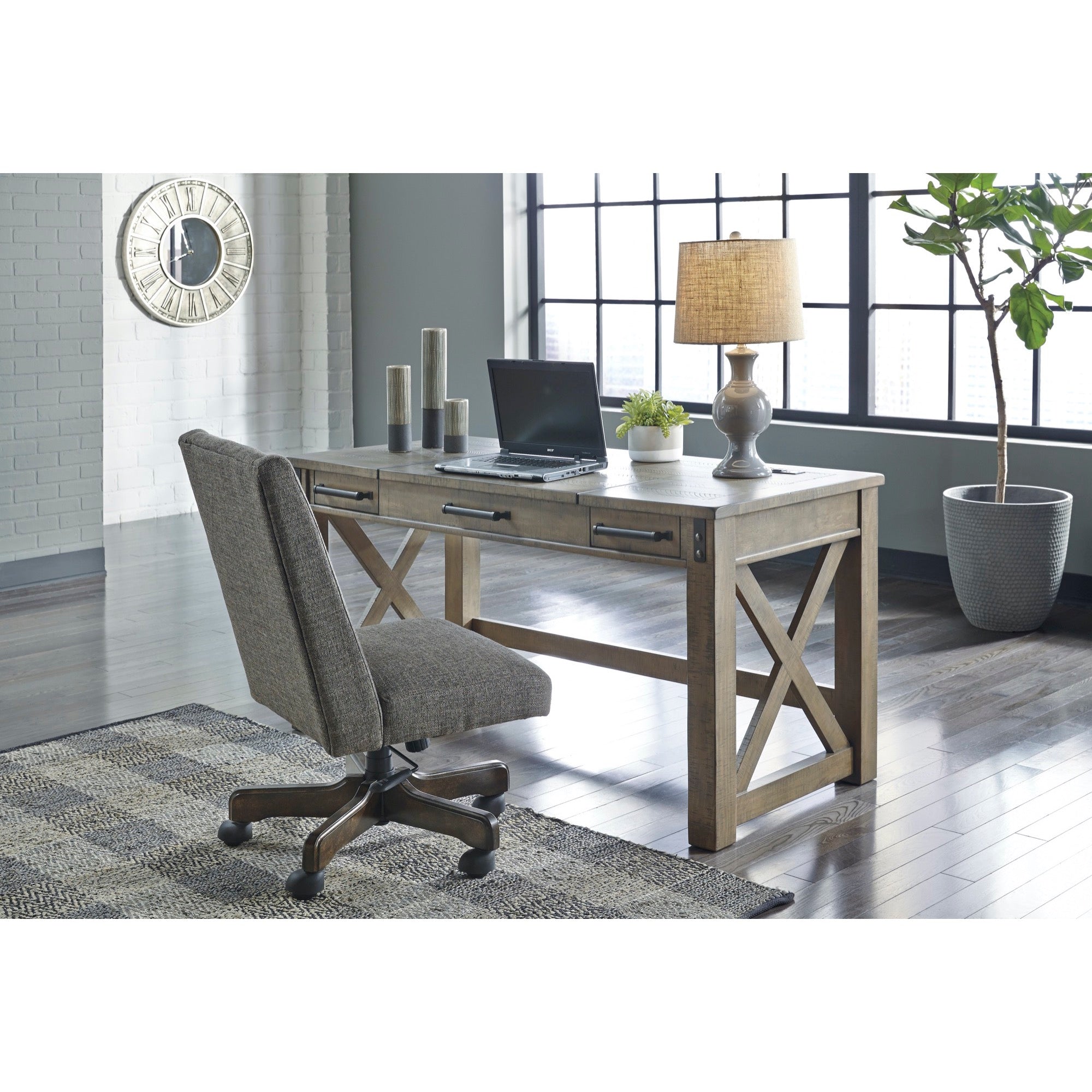 Aldwin Home Office Lift Top Desk