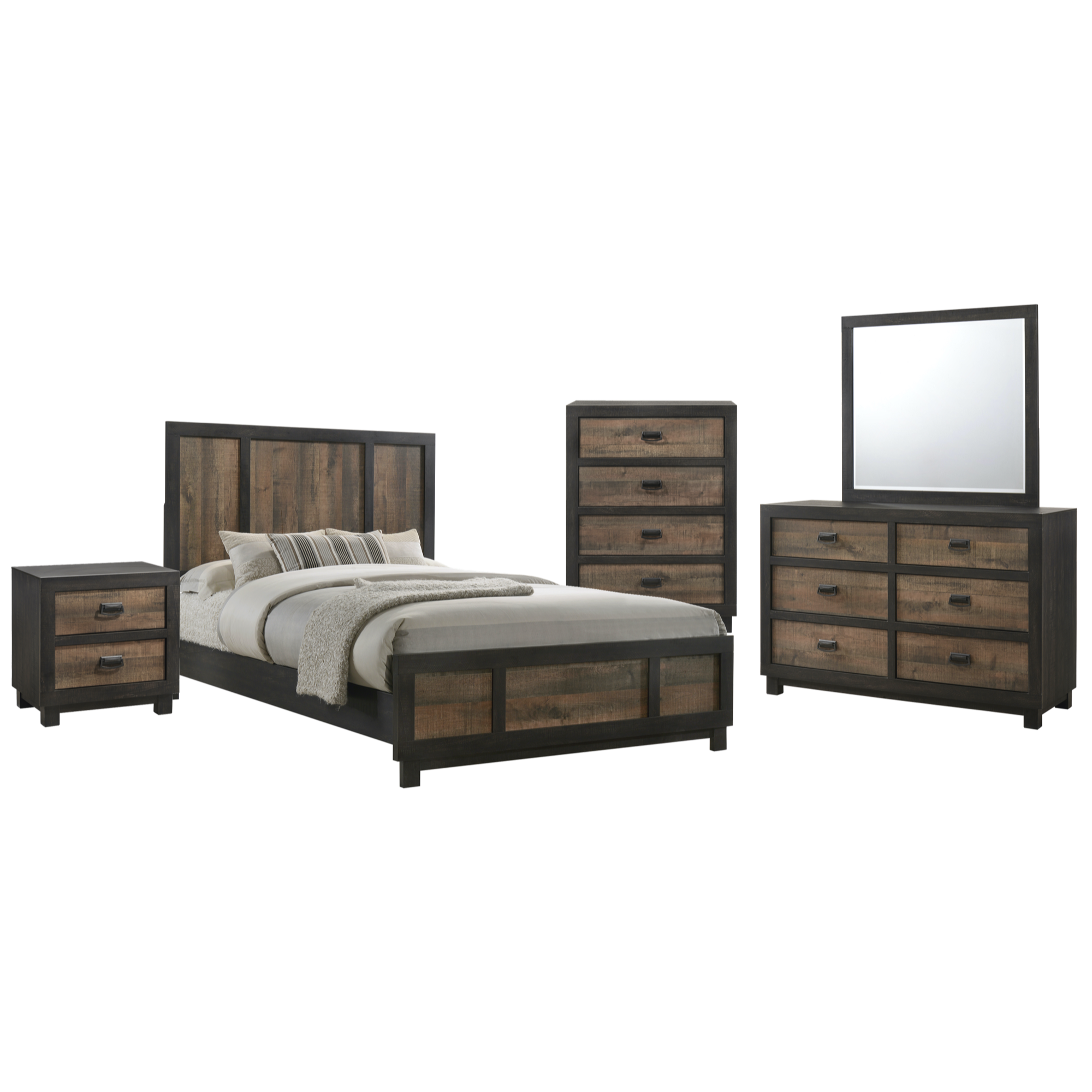 Harlington Full 5 Piece Bedroom Set