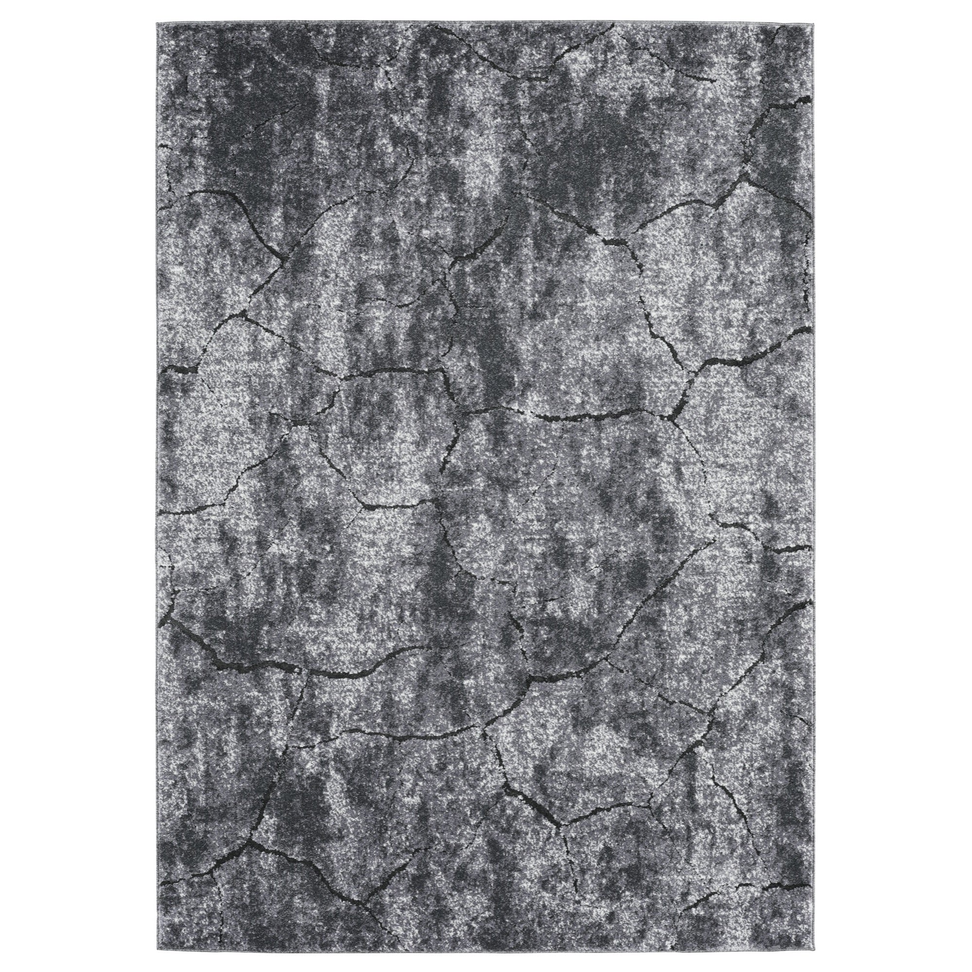 MIlian 5x7 Grey Area Rug