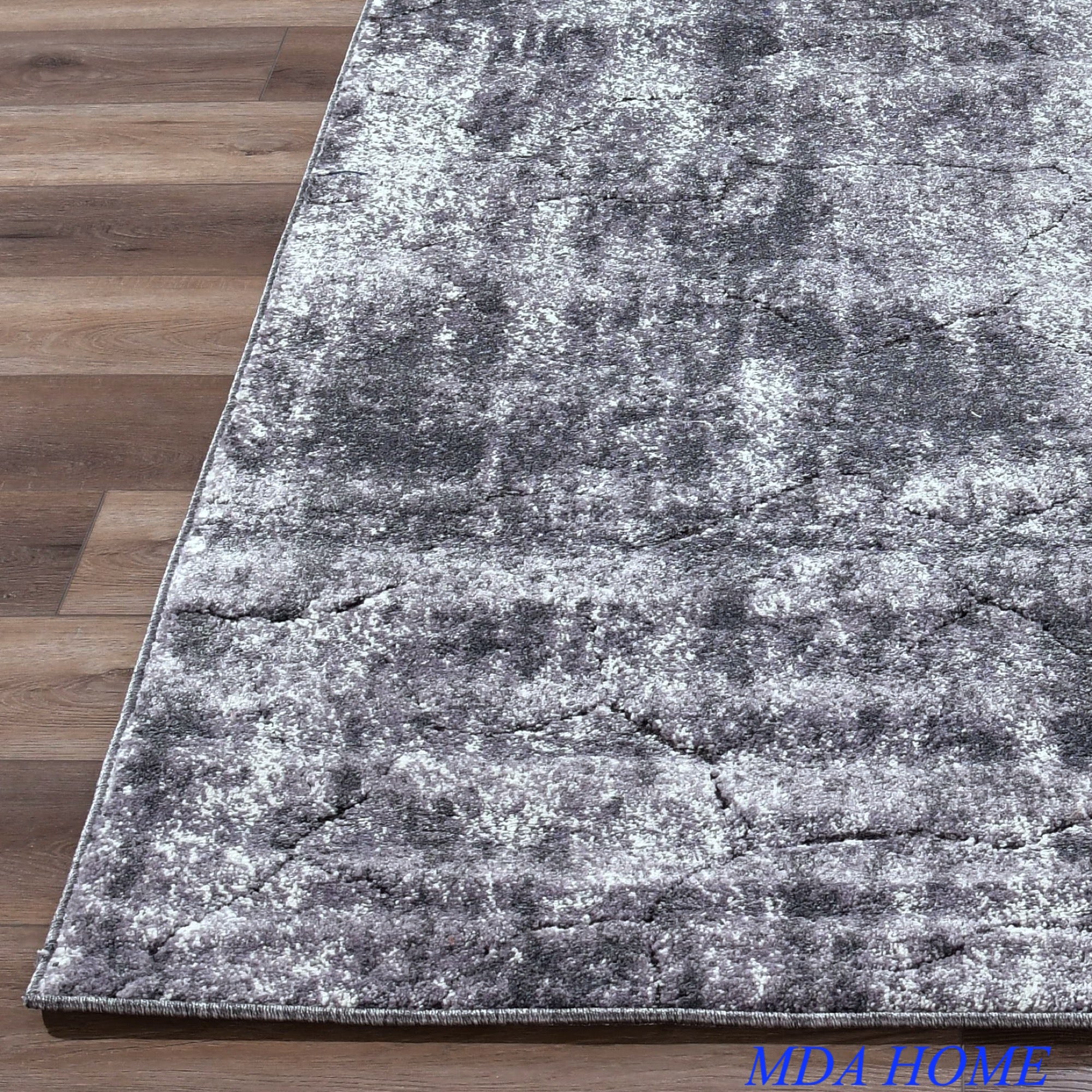 MIlian 5x7 Grey Area Rug