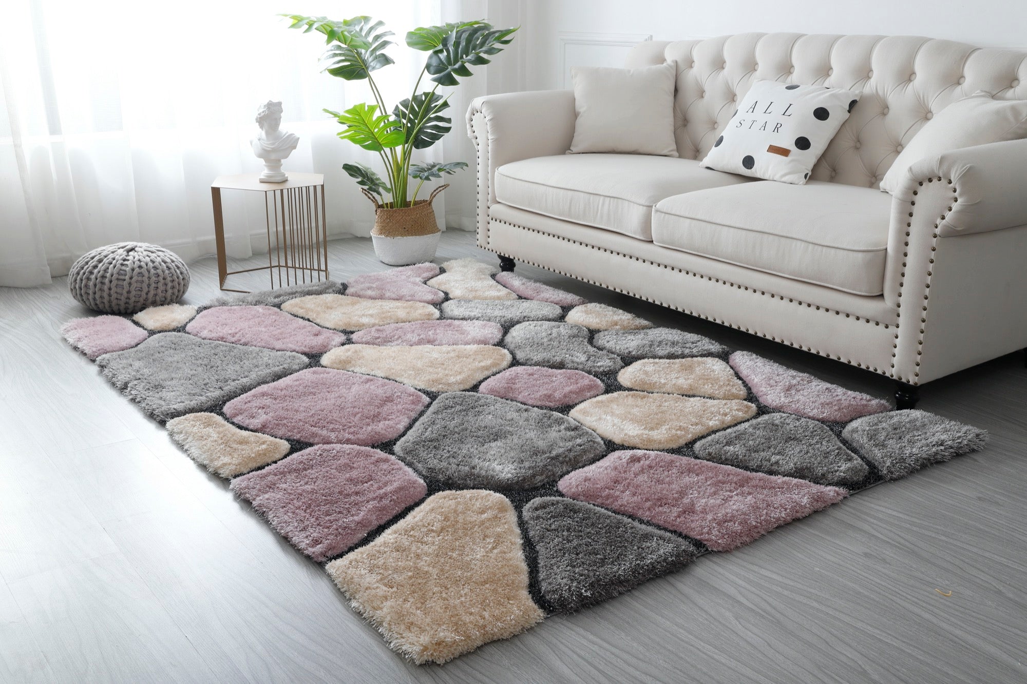 Mateos 5x7 Multicolor Area Rug