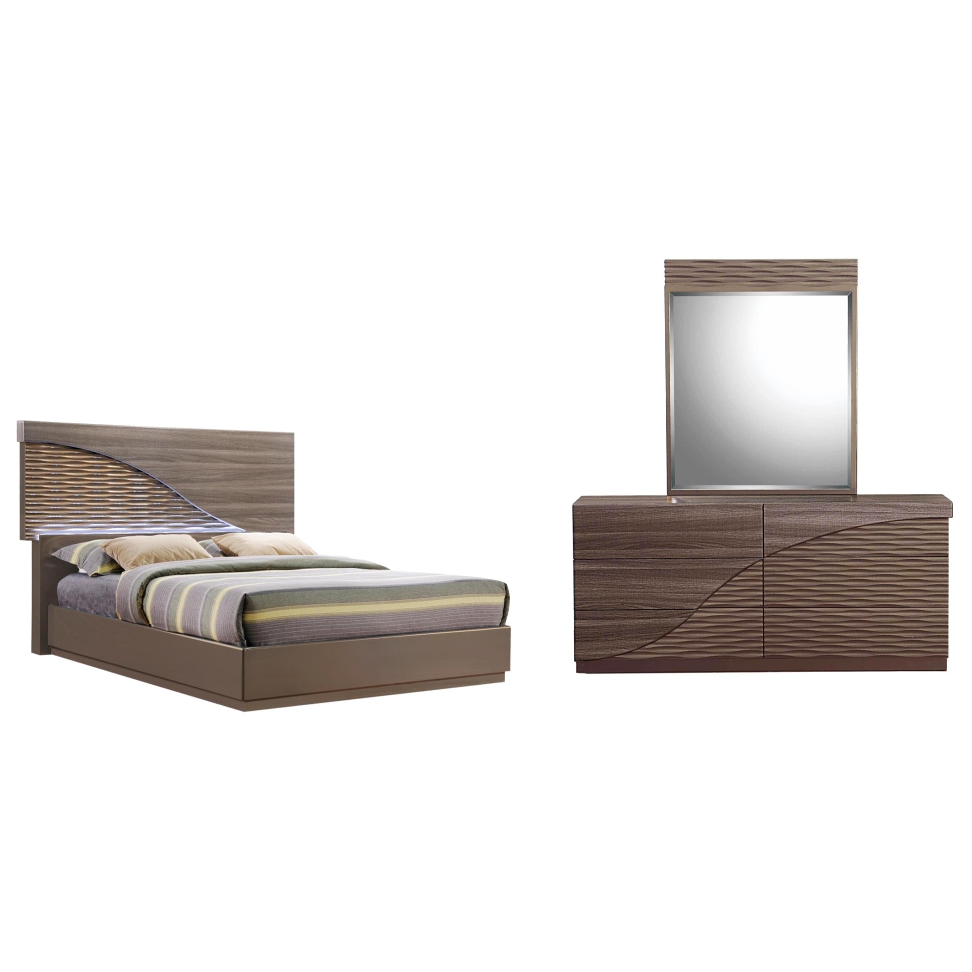 North Queen 3 Piece Bedroom Set