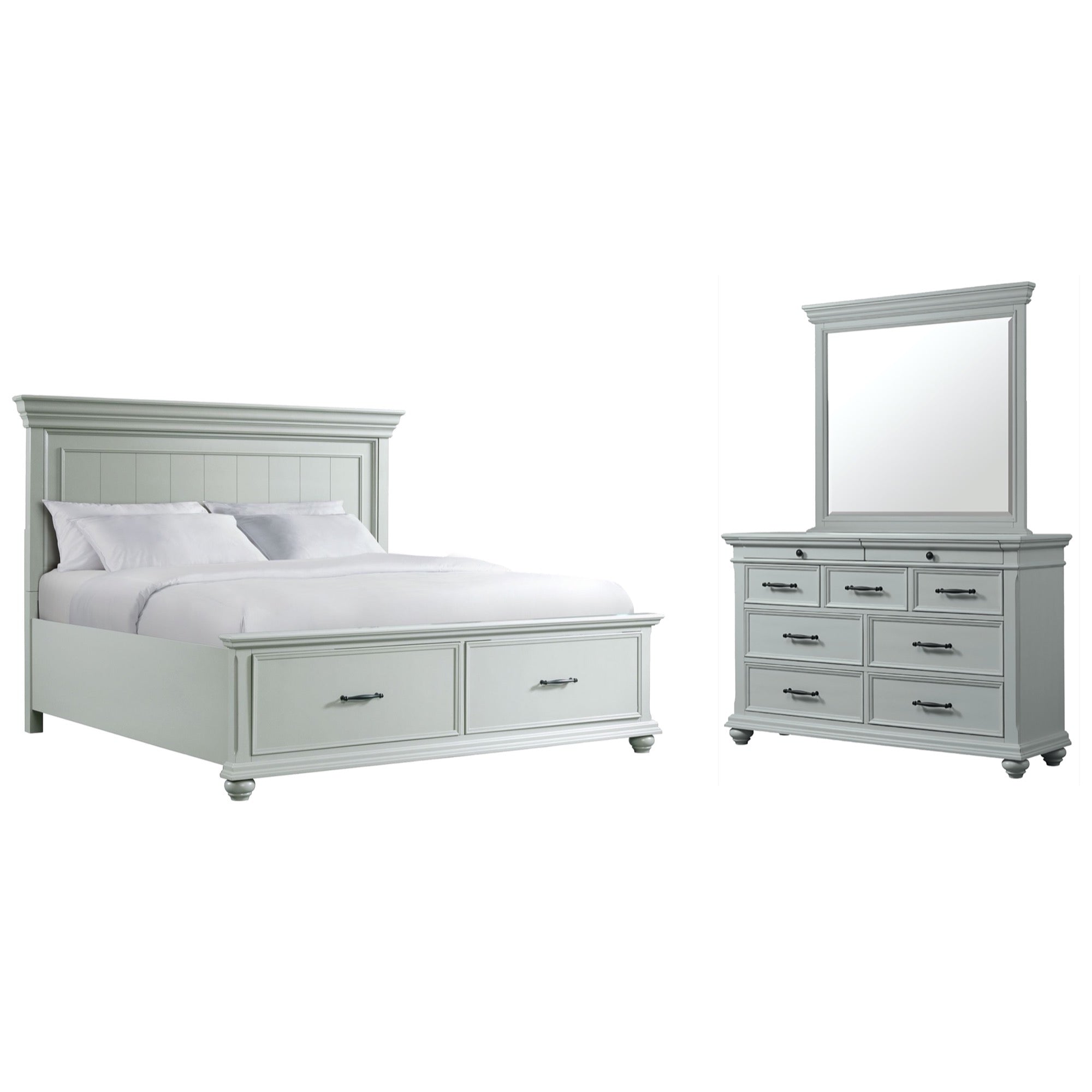 Slater King 3 Piece Storage Bedroom Set