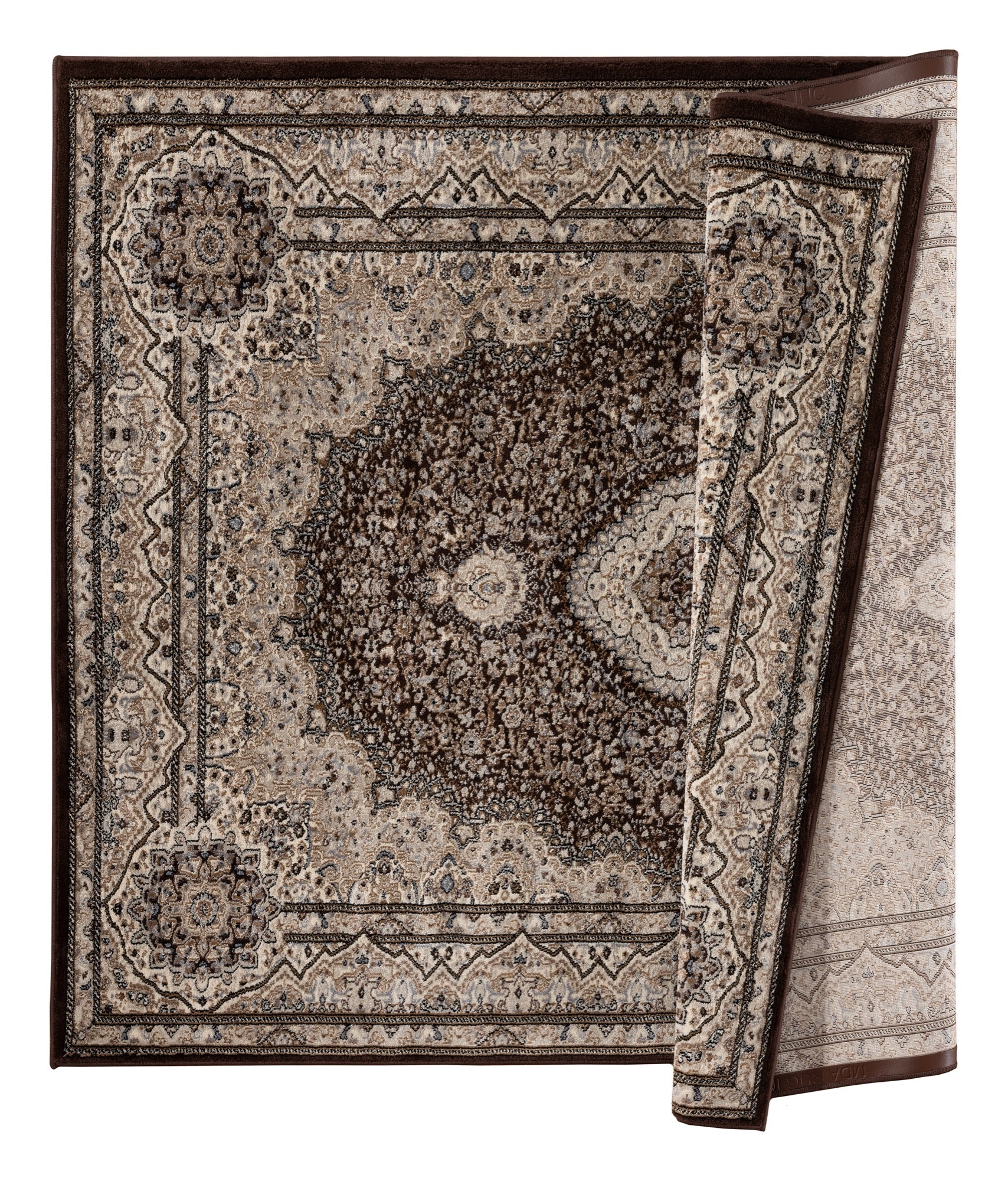 Tabriz 8x11 Brown Area Rug