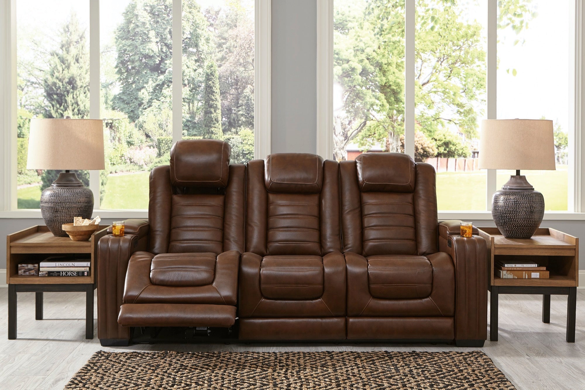 Backtrack Power Reclining Living Room Set