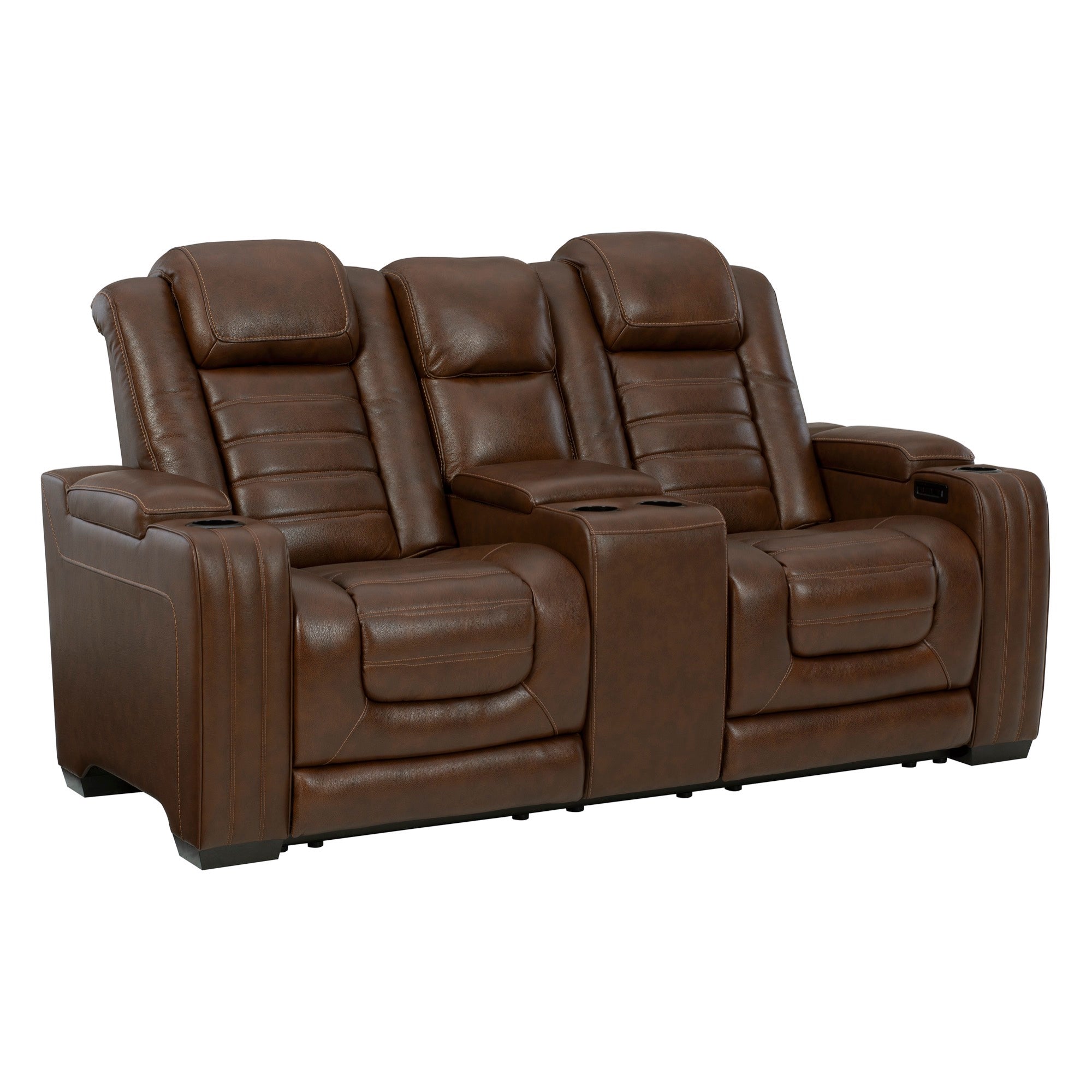 Backtrack Power Reclining Loveseat with Console