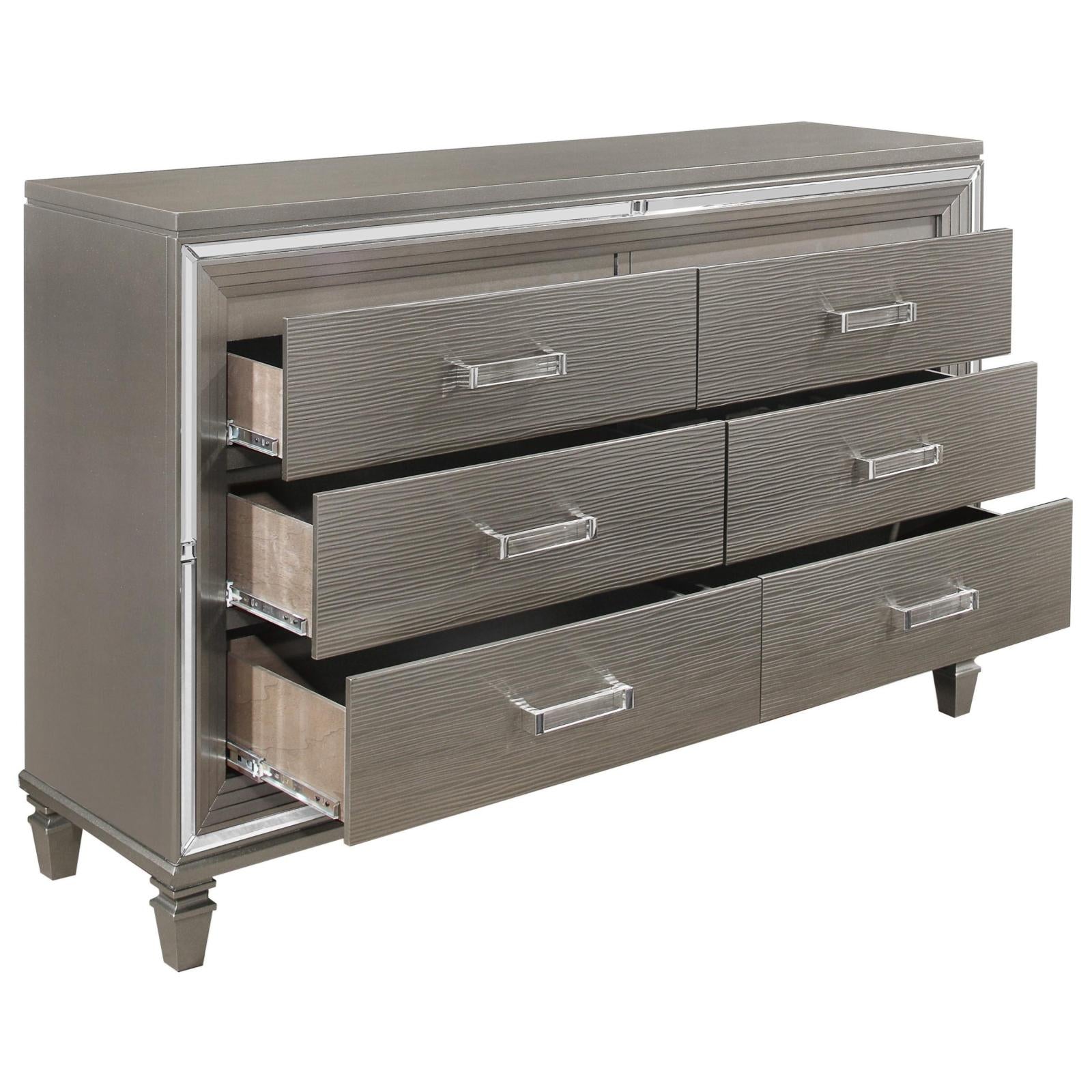 Tasmin Grey Dresser & Mirror