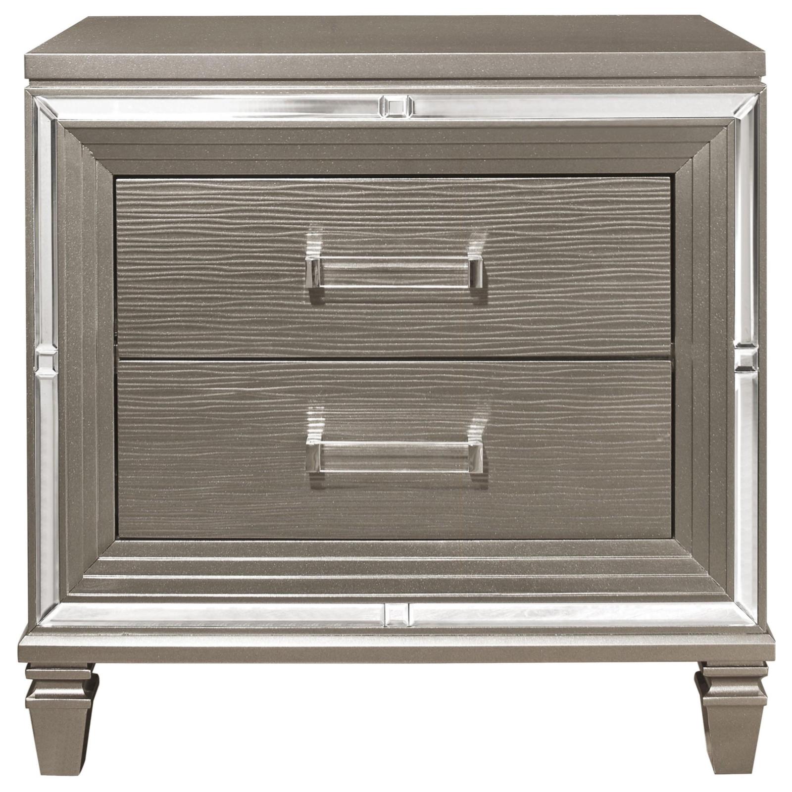 Tasmin Grey Nightstand