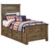 Trinell Full Panel 3 Piece Storage Bedroom Set