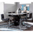 Dyane Black 5 Piece Counter Height Dining Set