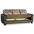 Mondo Brown Convertible Sofa - Adams Furniture