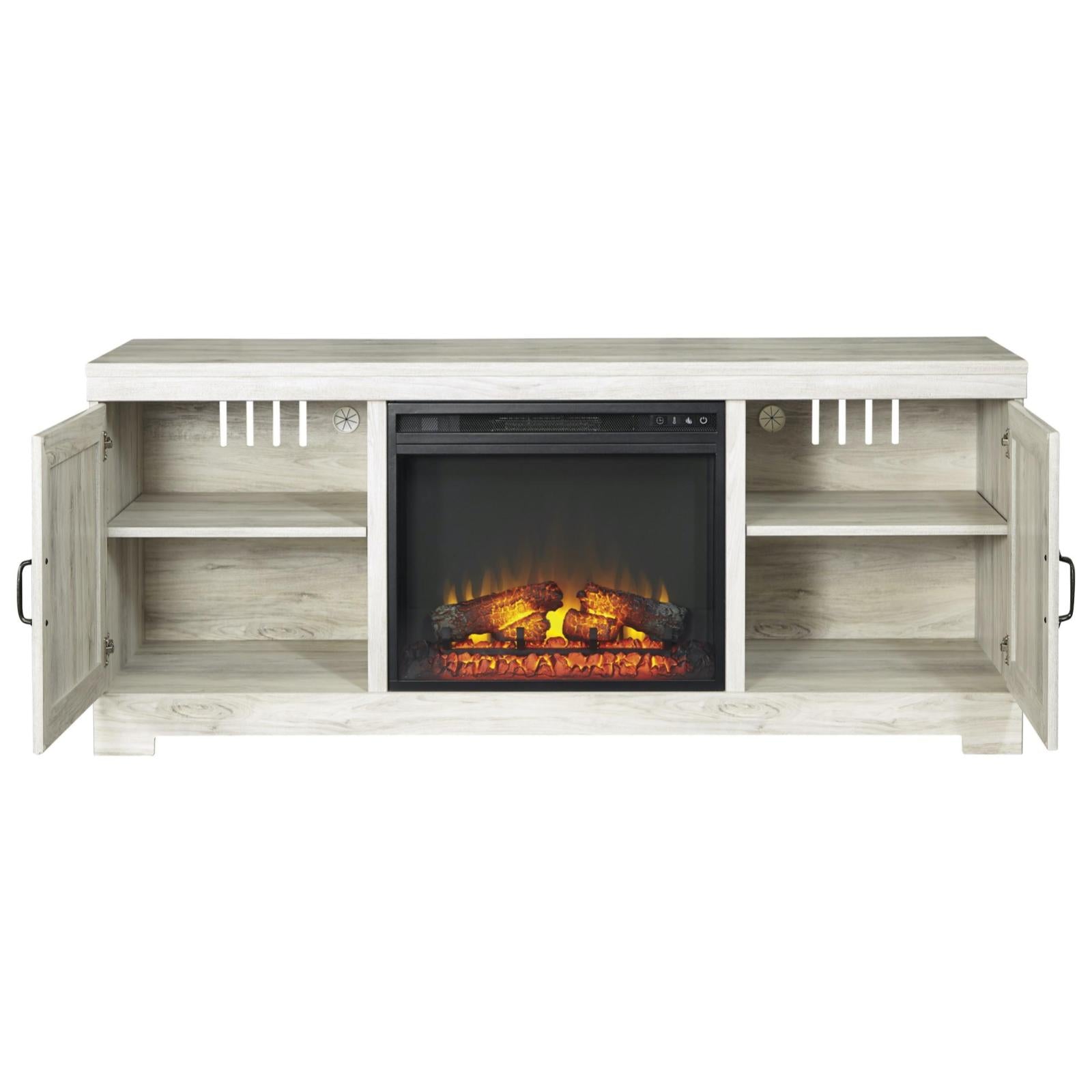 Bellaby Fireplace TV Stand, TV Stand, Ashley Furniture - Adams Furniture