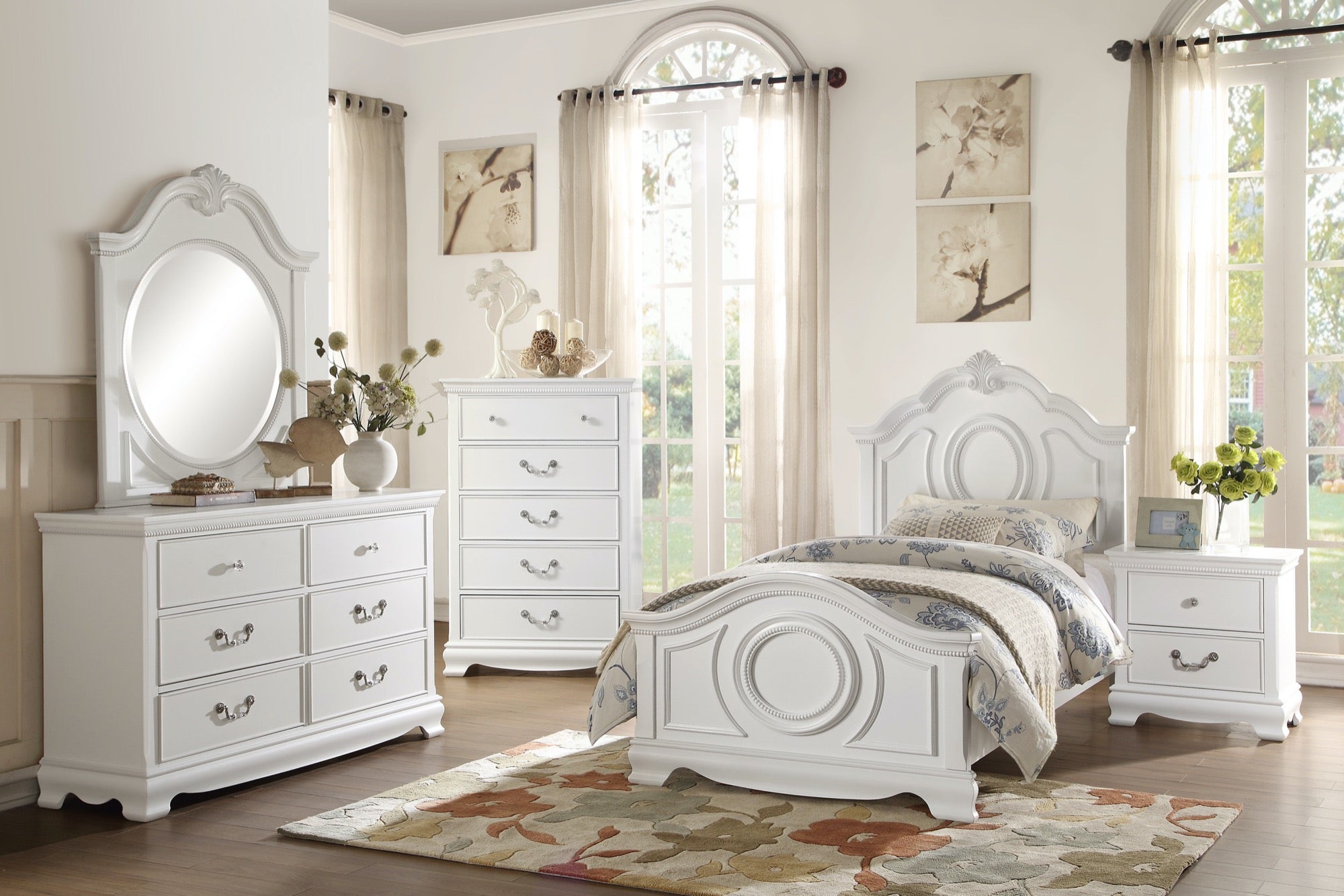 Lucida Full 3 Piece Bedroom Set