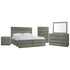 Zig King 5 Piece Storage Bedroom Set