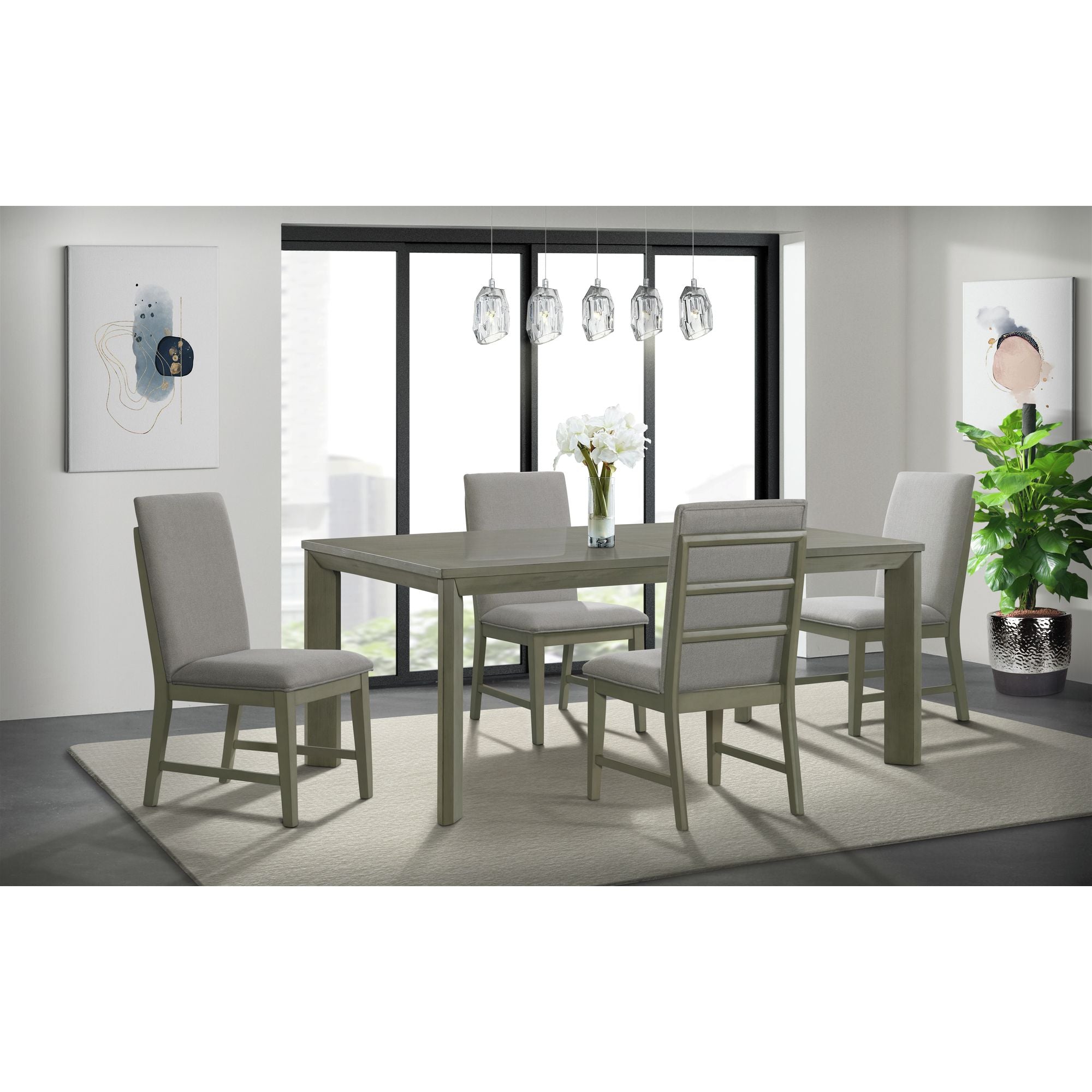 Zig 5 Piece Dining Set